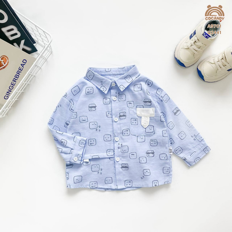 Áo dài XANH sơ mi họa tiết icon_thumbnail_2