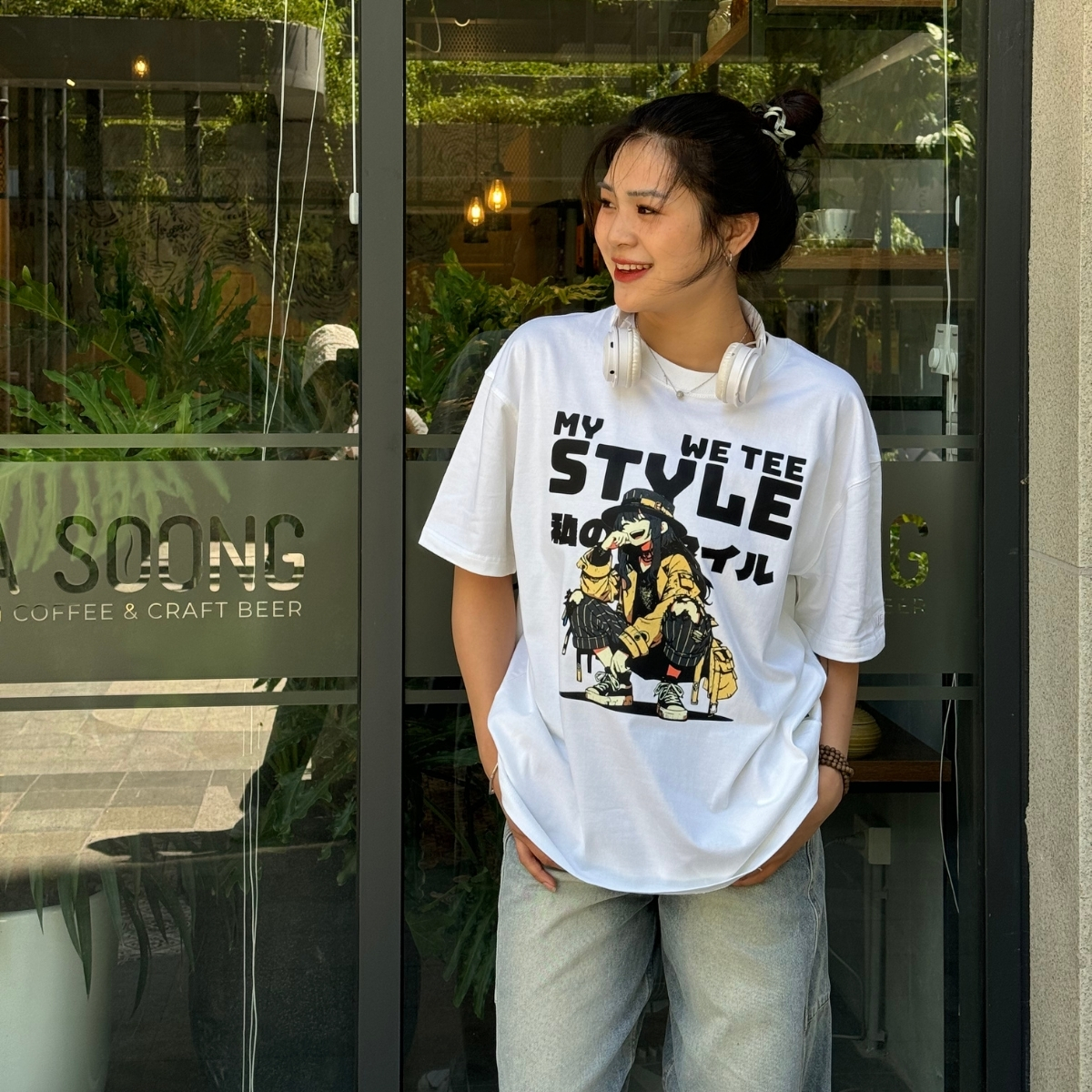 Áo thun oversize nam nữ My Style local brand 𝐖𝐞 𝐓𝐞𝐞 - WU0893