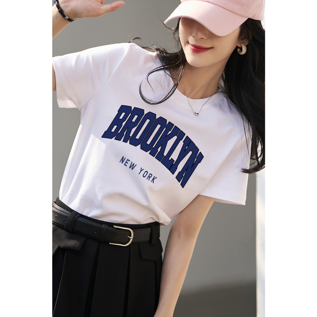 Áo thun nữ form vừa regular ARD926 Miucho Chic in typography_thumbnail_3