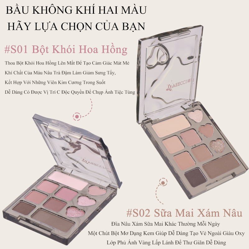 [VEECCI] Bảng phấn mắt Veecci 10 ô mini 4.2g_thumbnail_2