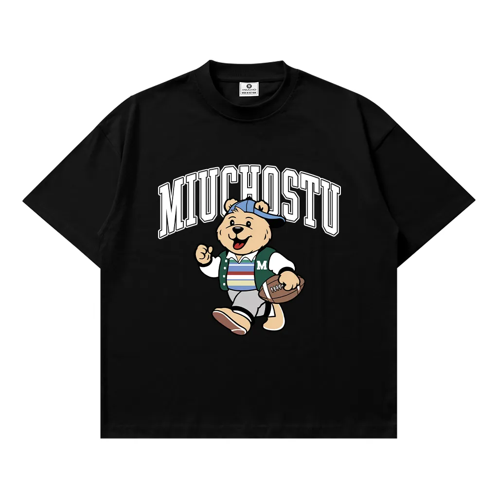 Áo thun boxy Gấu Teddy dễ thương Miucho 3091_thumbnail_9