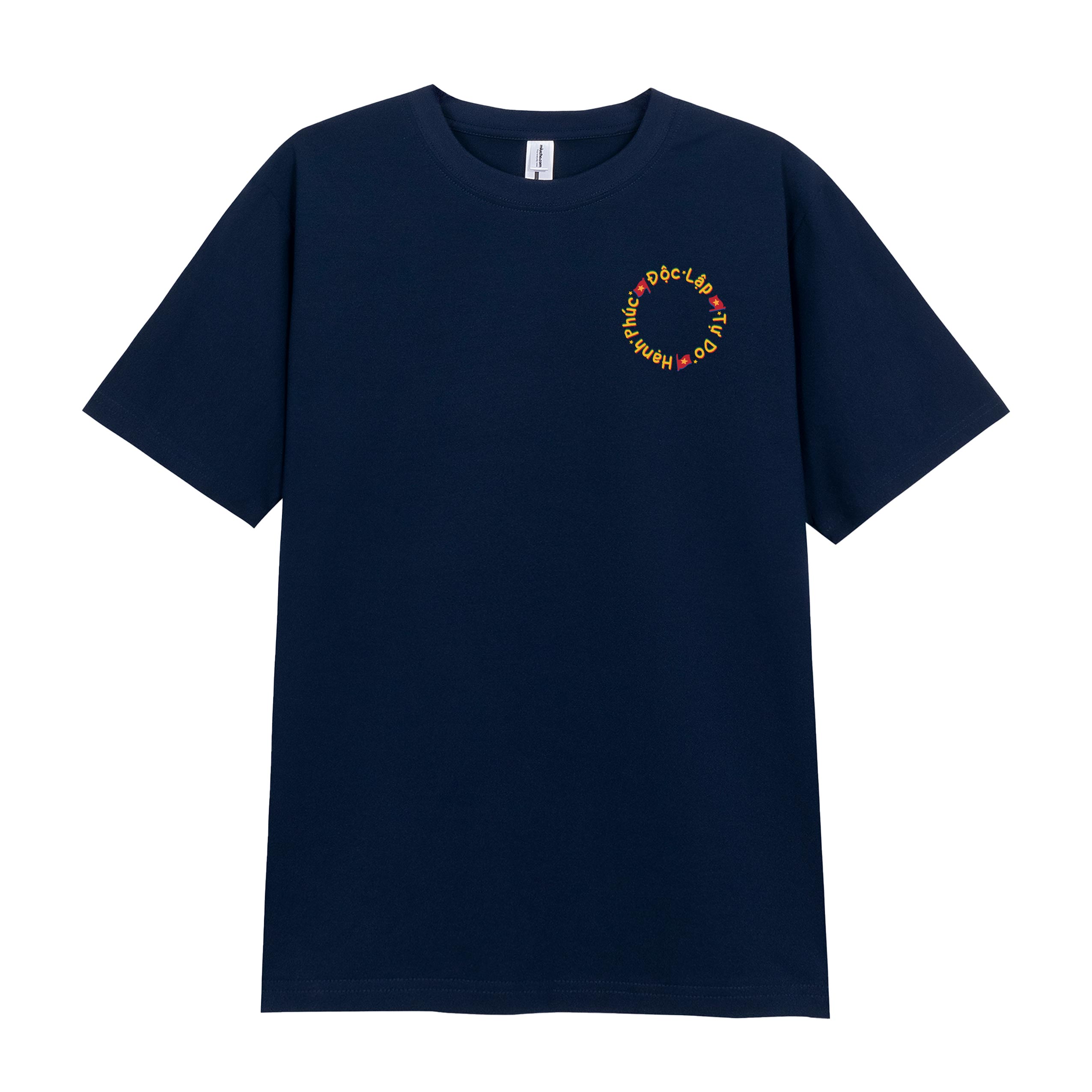 Áo thun Việt Nam tôi yêu form vừa 2137 Miucho Chic vải cotton thoáng mát co giãn cổ tròn in mix_thumbnail_13