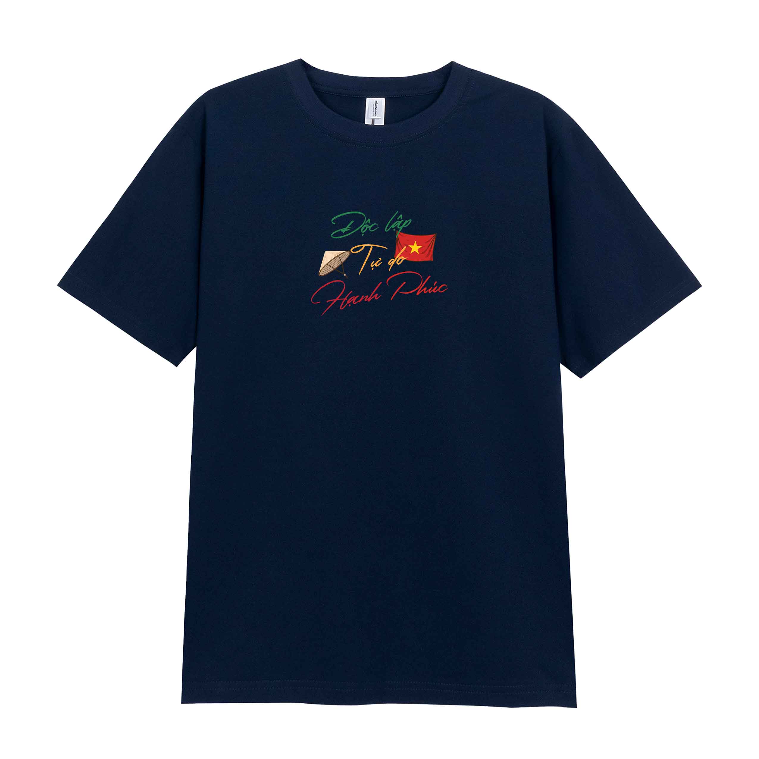 Áo thun Việt Nam tôi yêu form vừa 2136 Miucho Chic vải cotton thoáng mát co giãn cổ tròn in mix_thumbnail_13