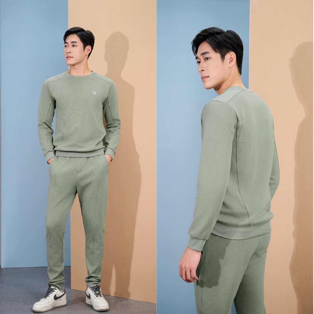 BN14 - Bộ Nỉ Nam Cổ Chui Trơn
