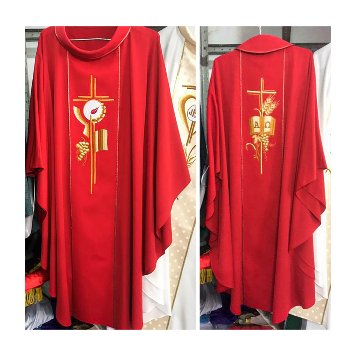 Áo lễ linh mục màu đỏ - Qùa tặng tân linh mục - Qùa tặng cha xứ