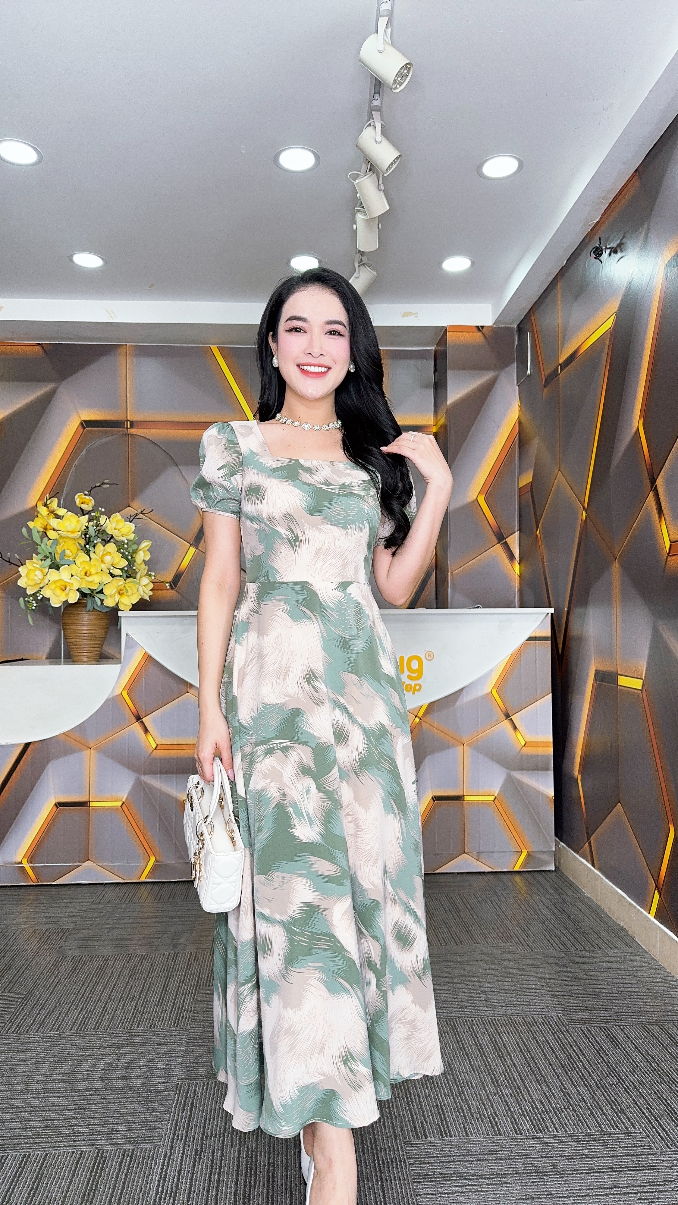 Đầm xòe - Y1794 - Thương hiệu Zonbig_thumbnail_4