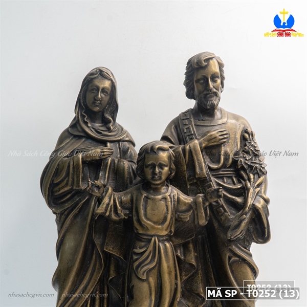 Tượng đồng Gia Đình Thánh Gia 30cm ✔_thumbnail_4