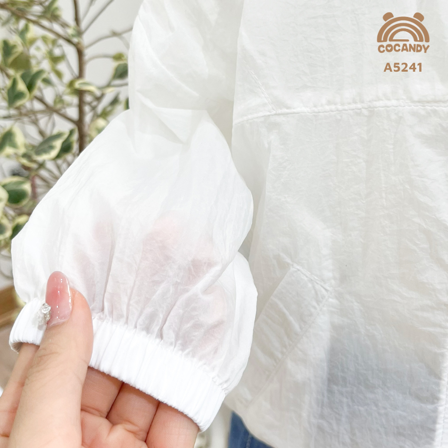 Áo khoác gió TRẮNG trơn_thumbnail_1