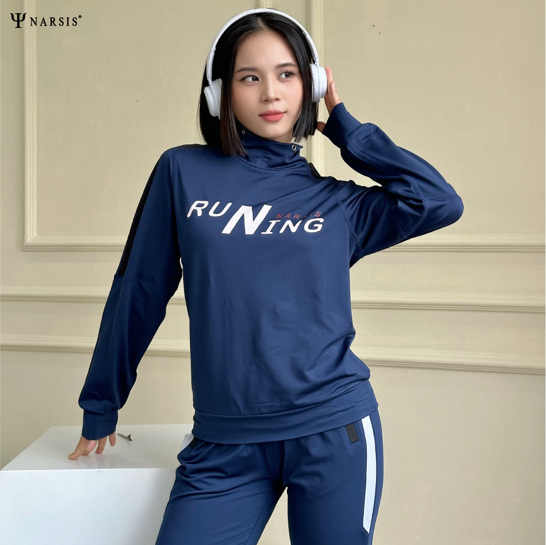 BỘ THU ĐÔNG NỮ M0023 NARSIS CHẤT LIỆU THOÁNG MÁT, DỄ CHỊU, THOẢI MÁI CẢ NGÀY, DỄ VẬN ĐỘNG_thumbnail_0