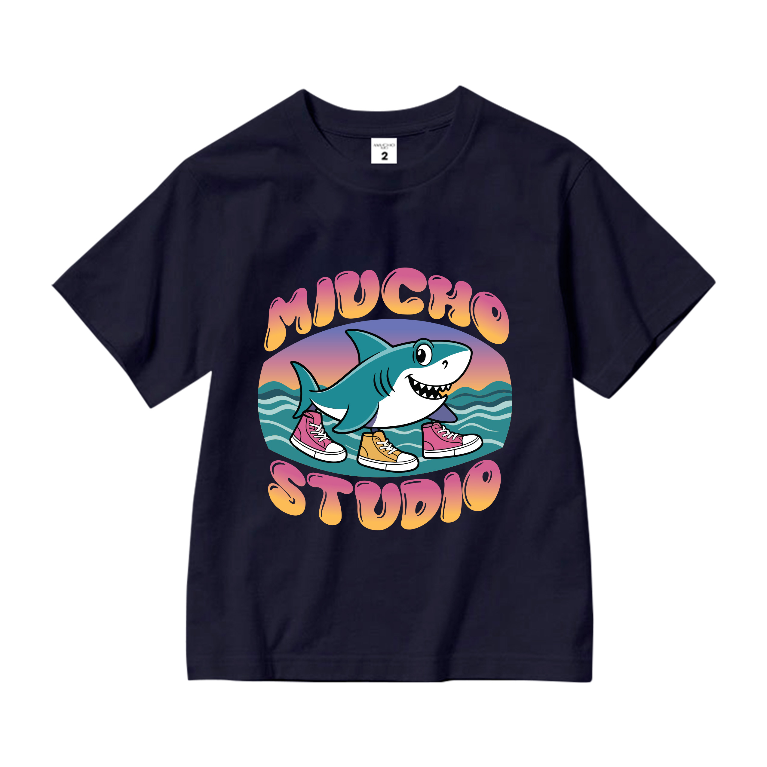 Áo thun cho bé AED2406 Miucho Kid phong cách đường phố vải cotton thoáng mát in mix_thumbnail_11