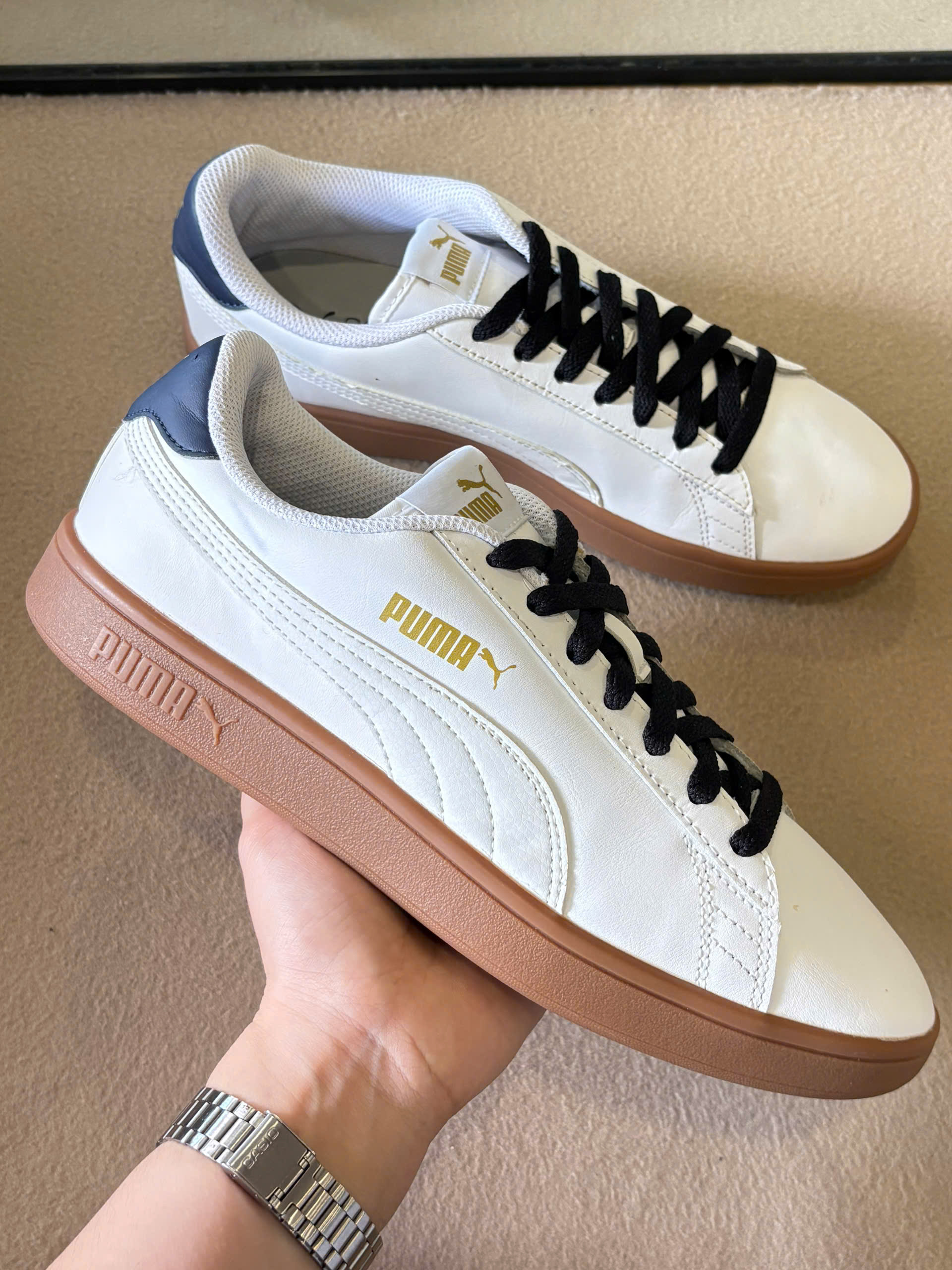 Puma Smash v2 L Sneaker White 365215-19_thumbnail_0