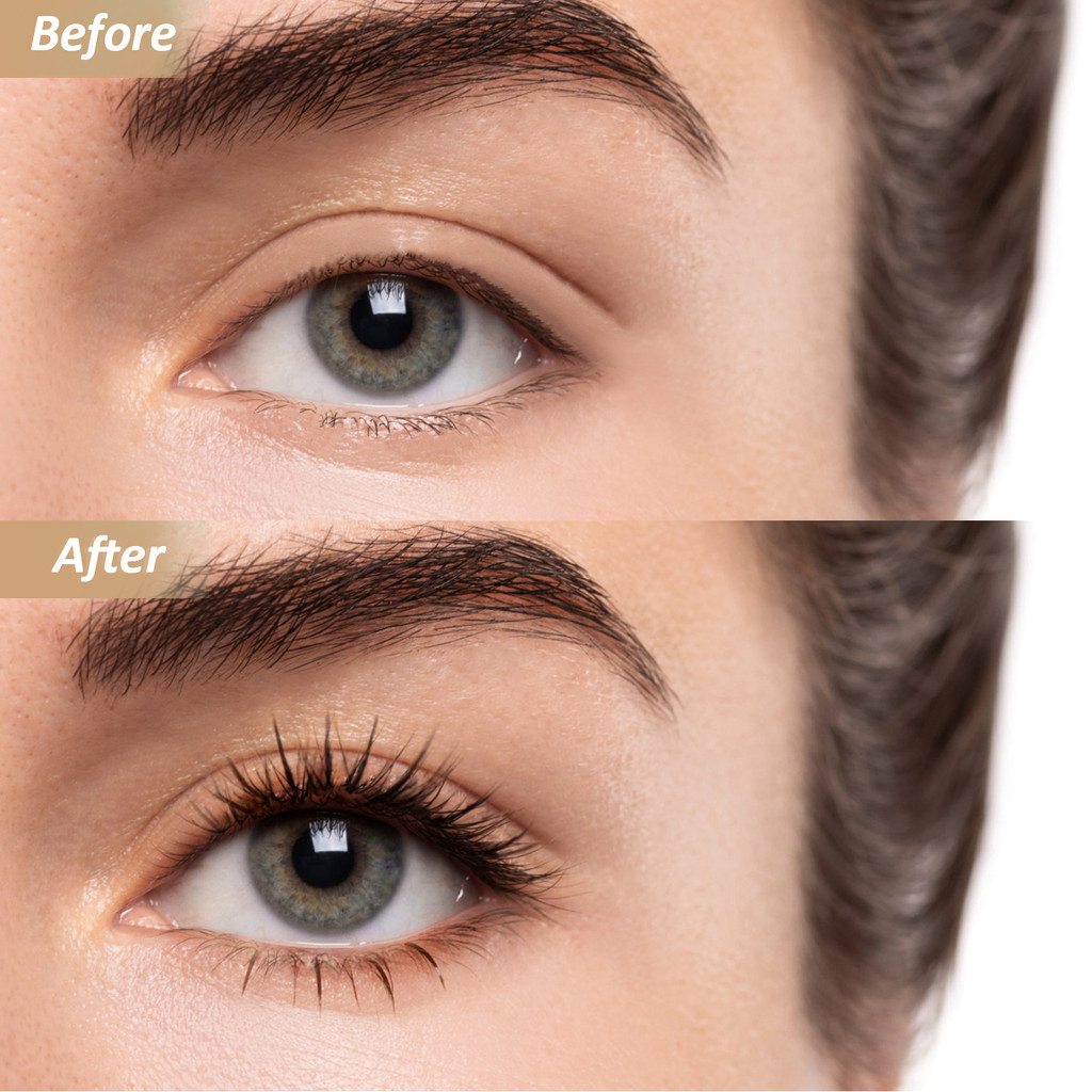 G103 Mi Giả GEPORA Sợi Mềm Nhẹ, Chân Mi Siêu Mỏng, Tự Nhiên, Không Kích Ứng_thumbnail_4