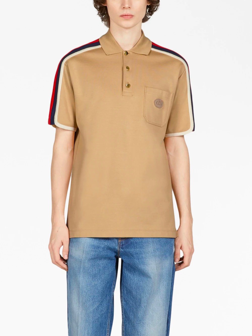 POLO GC Cotton Jersey Viền Tay - Khuy Vàng_thumbnail_0