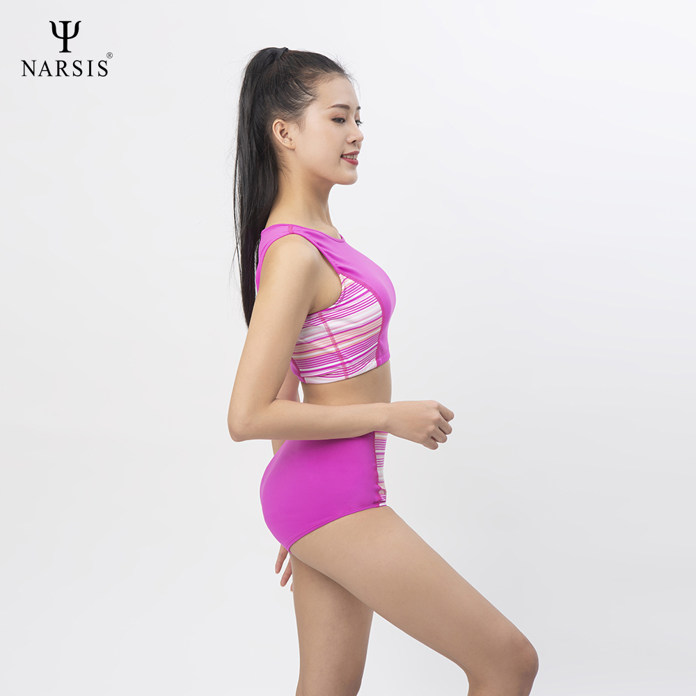 BỘ BƠI NỮ A0003 NARSIS CHẤT LIỆU THOÁNG MÁT, DỄ CHỊU, THOẢI MÁI CẢ NGÀY, DỄ VẬN ĐỘNG_thumbnail_0