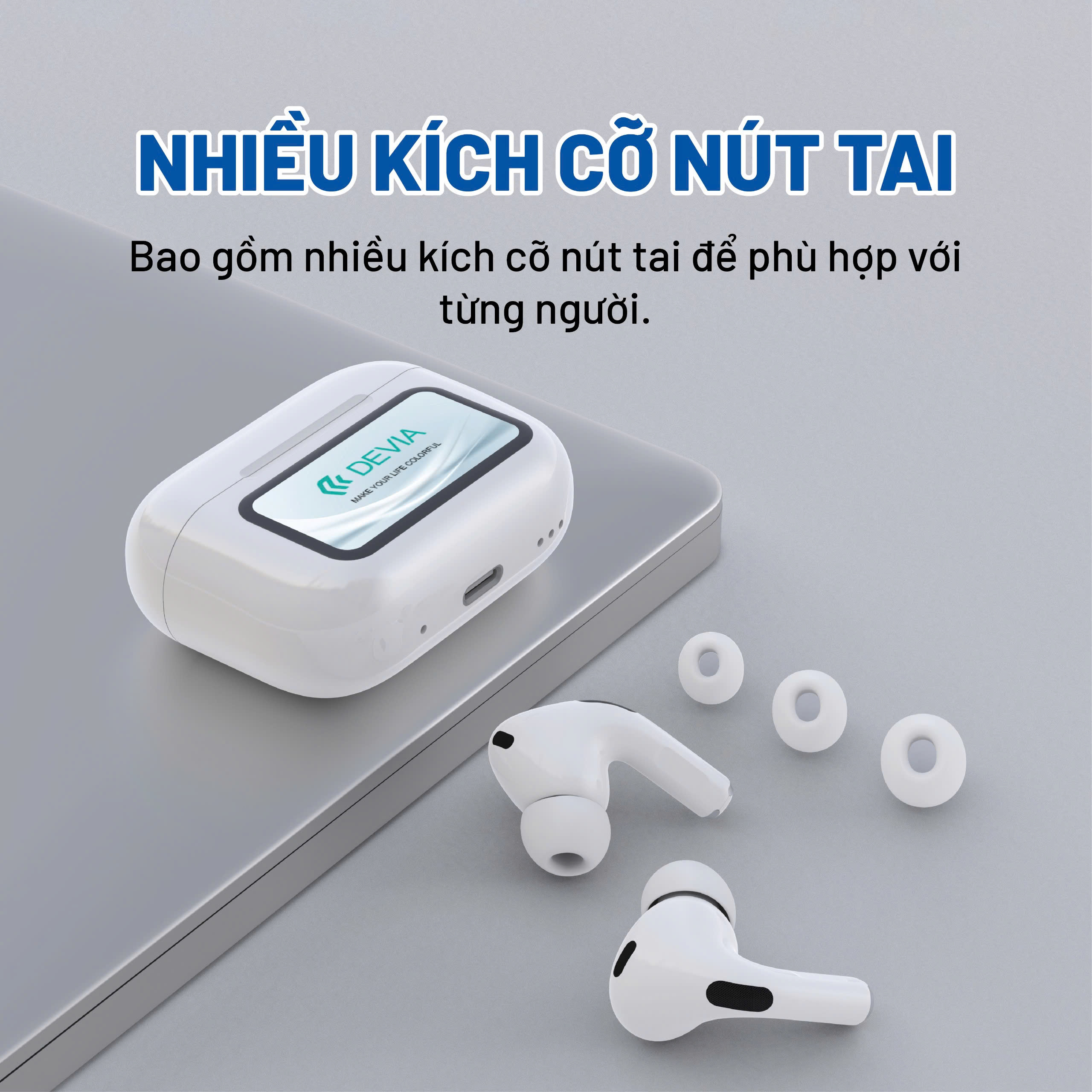 Tai nghe Bluetooth Devia - EM062
