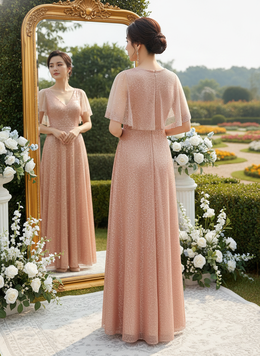 Đầm dự tiệc dạ hội sequin kim sa phối lưới đá_thumbnail_15