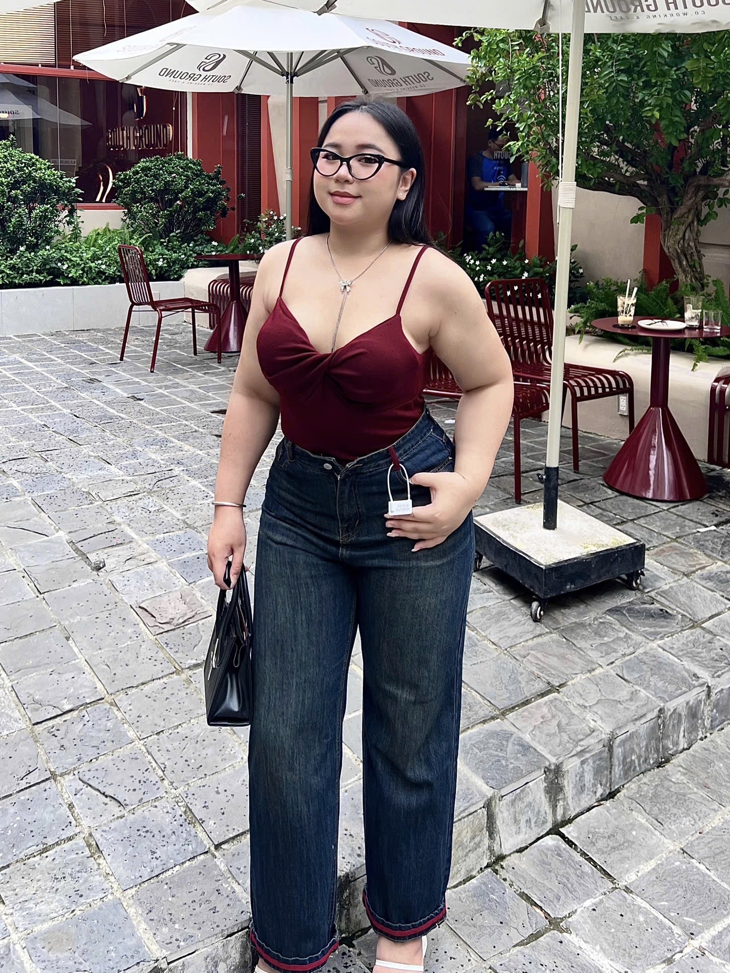 BIGSIZE-Quần suông phối viền lai T- QJ399_thumbnail_7