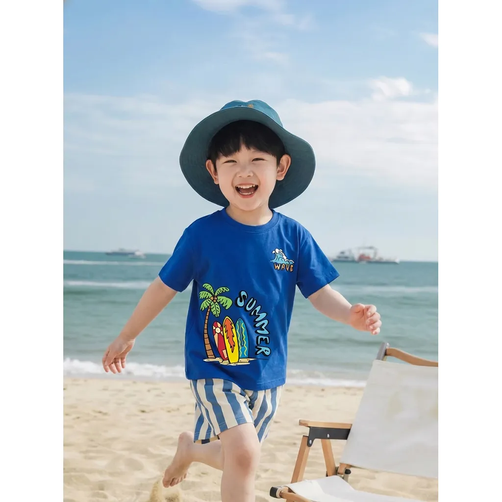 Áo thun bé trai bé gái hoạt hình mùa hè Kado 3432_thumbnail_3