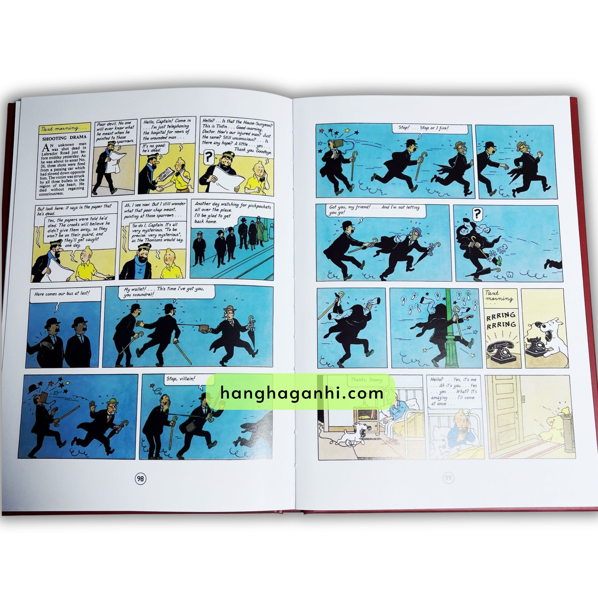 Bộ truyện The Adventures of Tintin – 8 cuốn [Sách nhập khẩu]_thumbnail_2