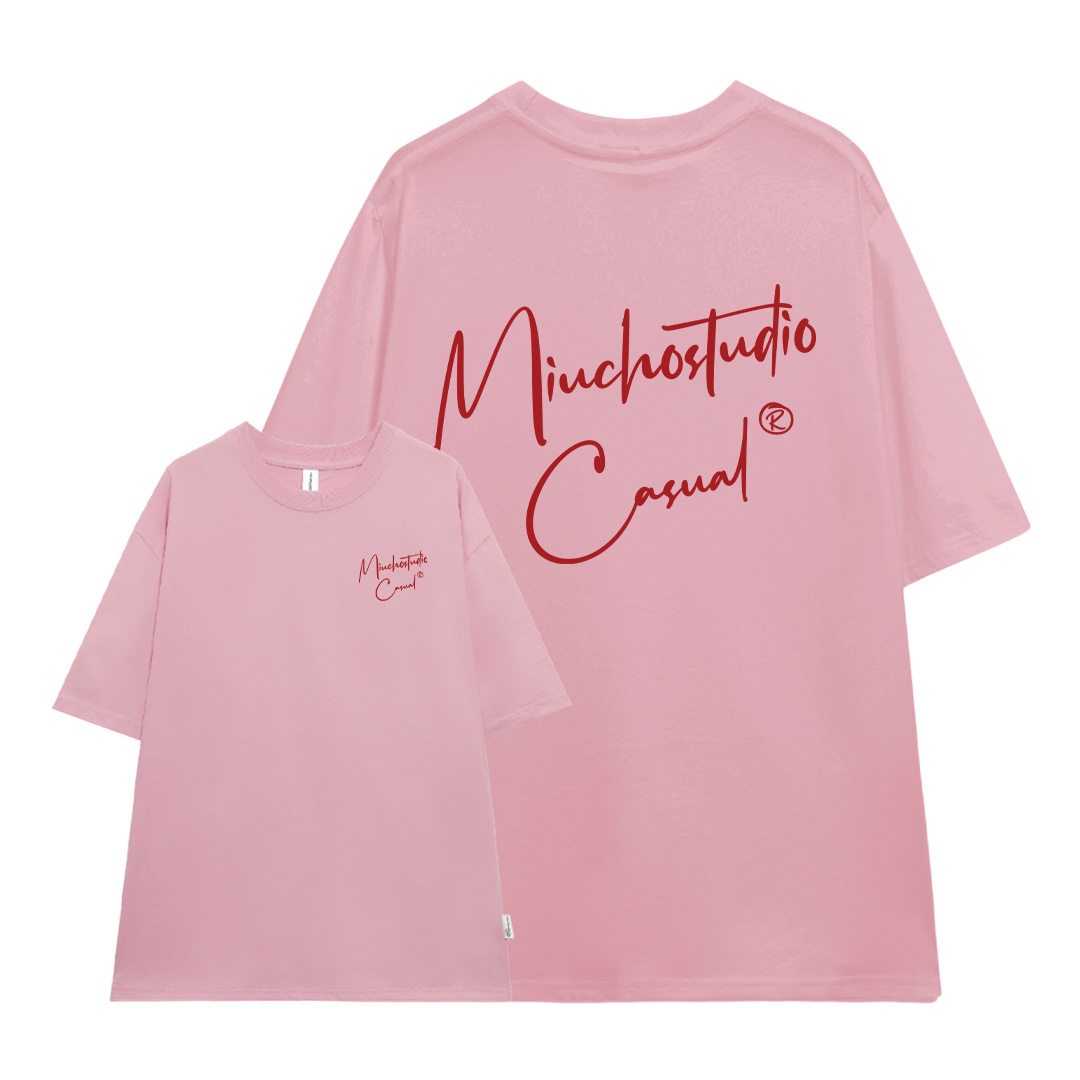 Áo thun nữ form rộng local brand ATD1538 Miucho vải cotton thoáng mát cổ tròn in basic_thumbnail_9