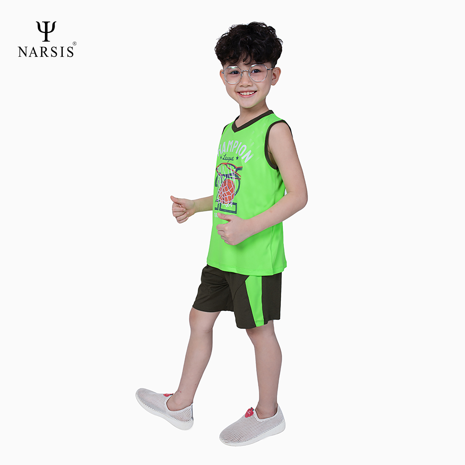 BỘ HÈ BÉ TRAI KE1029 NARSIS CHẤT LIỆU THOÁNG MÁT, DỄ CHỊU, THOẢI MÁI CẢ NGÀY, DỄ VẬN ĐỘNG_thumbnail_2