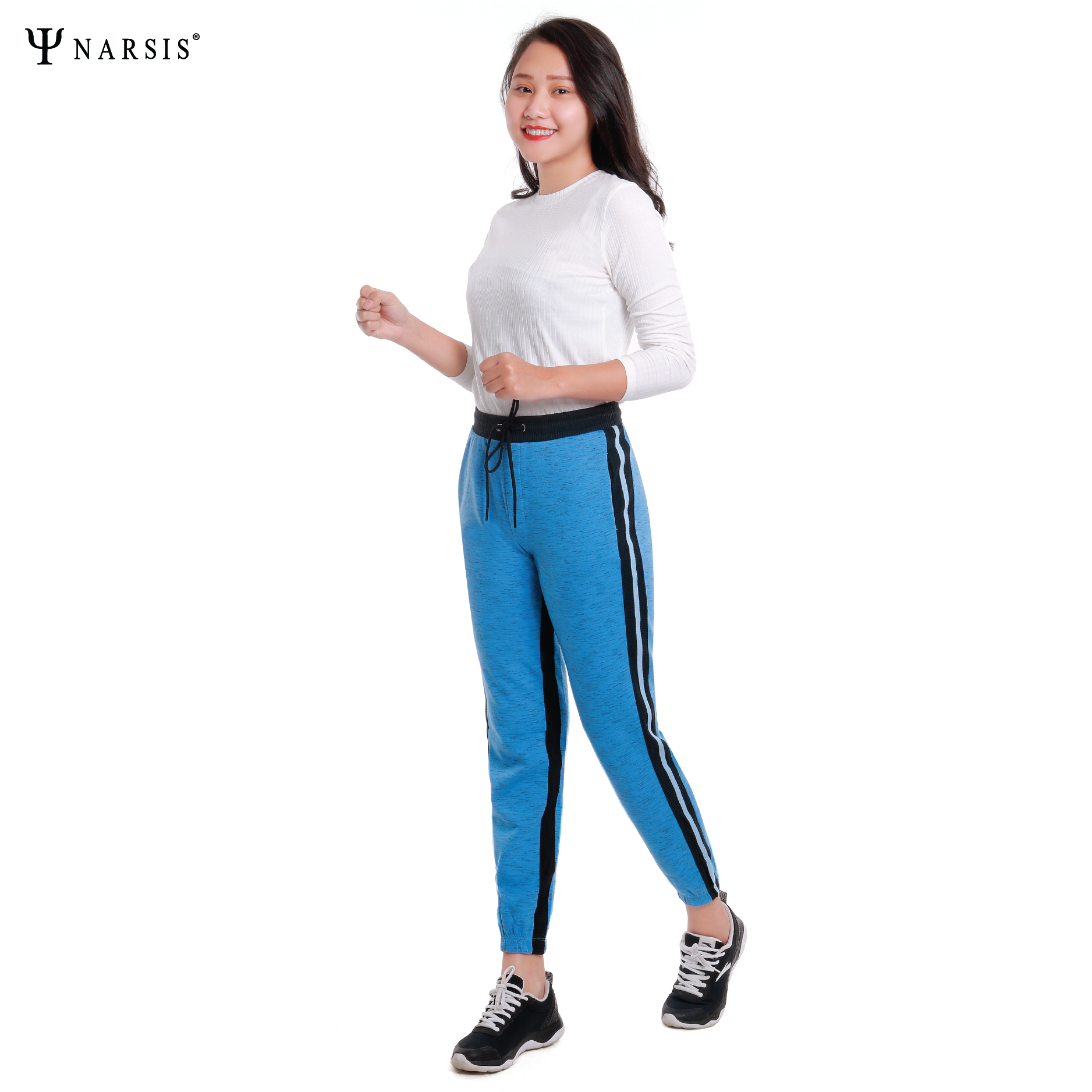 QUẦN JOGGER NỮ P7045 NARSIS CHẤT LIỆU THOÁNG MÁT, DỄ CHỊU, THOẢI MÁI CẢ NGÀY, DỄ VẬN ĐỘNG_thumbnail_1