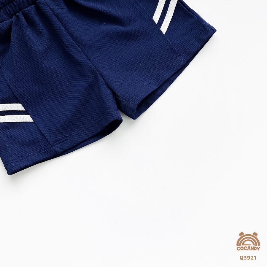 Quần cộc XANH THAN cá sấu 2 vạch trắng_thumbnail_3