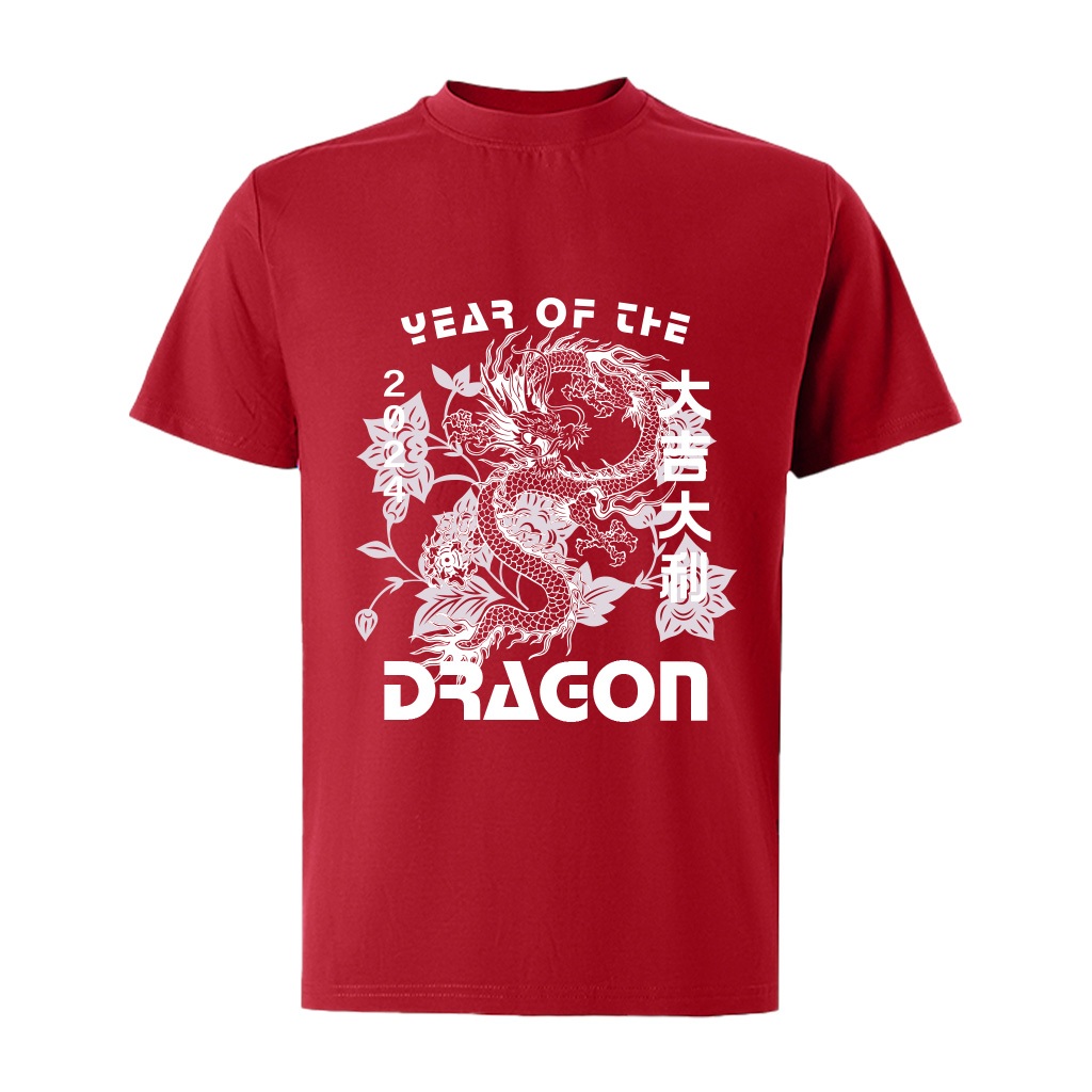 Áo phông nam tết in hình rồng form rộng local brand ATD917 Miucho Iconic tay ngắn vải cotton cổ tròn in artwork_thumbnail_11