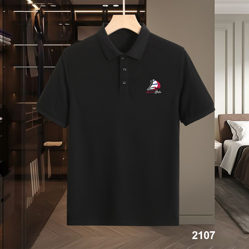 Áo polo nam big size form vừa 2107 Miucho Iconic vải cá sấu polyester thoáng mát in mix_thumbnail_4