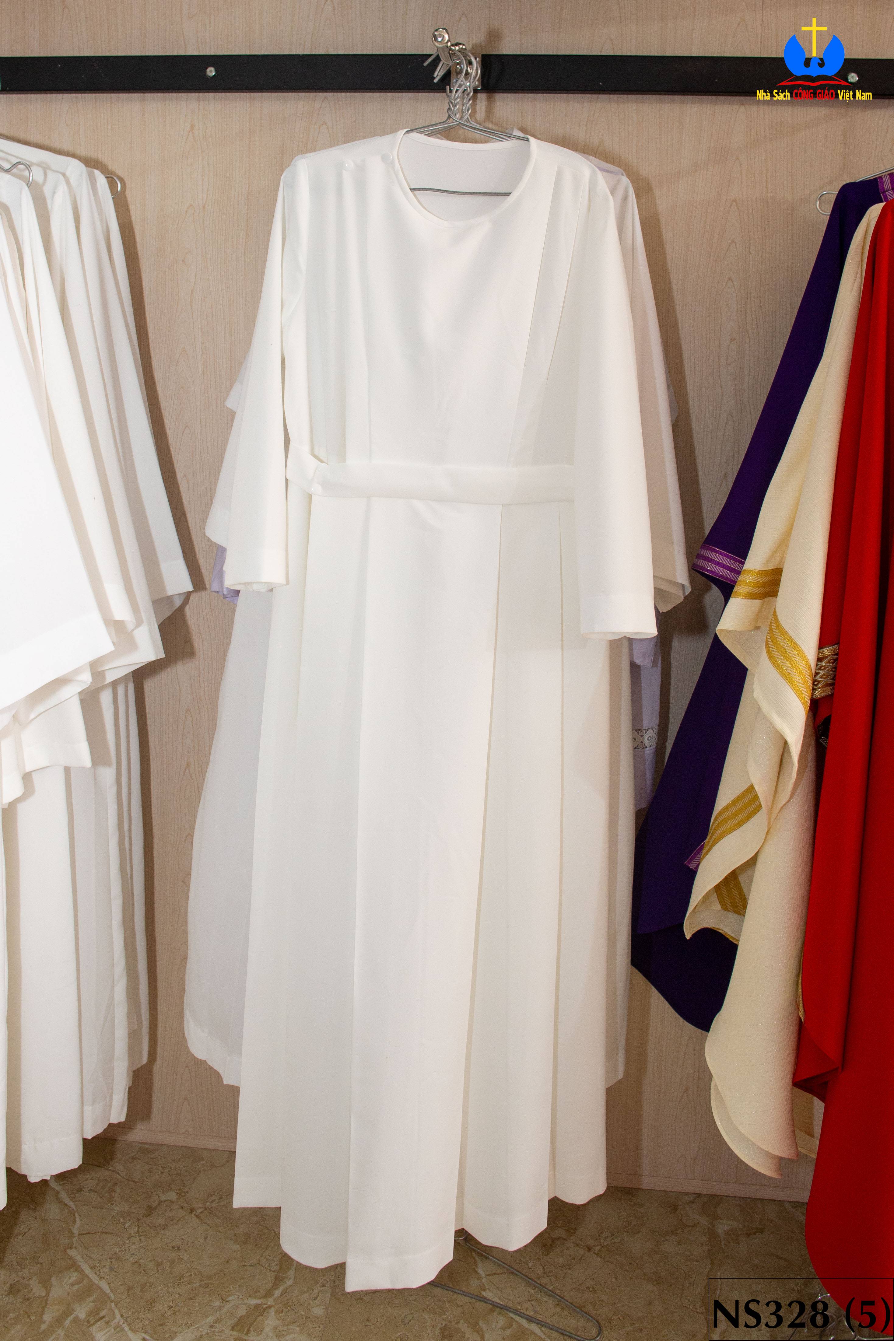 Riêng Áo ca đoàn vải CAT không cổ_thumbnail_1