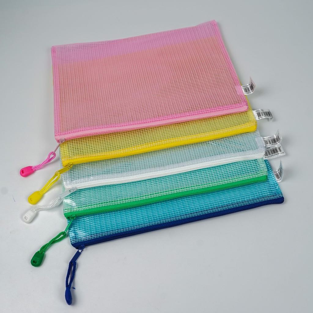 Túi file B5 đựng tài liệu học sinh và văn phòng kiểu lưới, khoá kéo - VIỆT LỢI - VL502_thumbnail_5