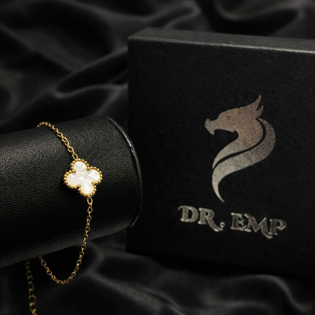 Vòng tay van cleef vàng đá xà cừ_thumbnail_1