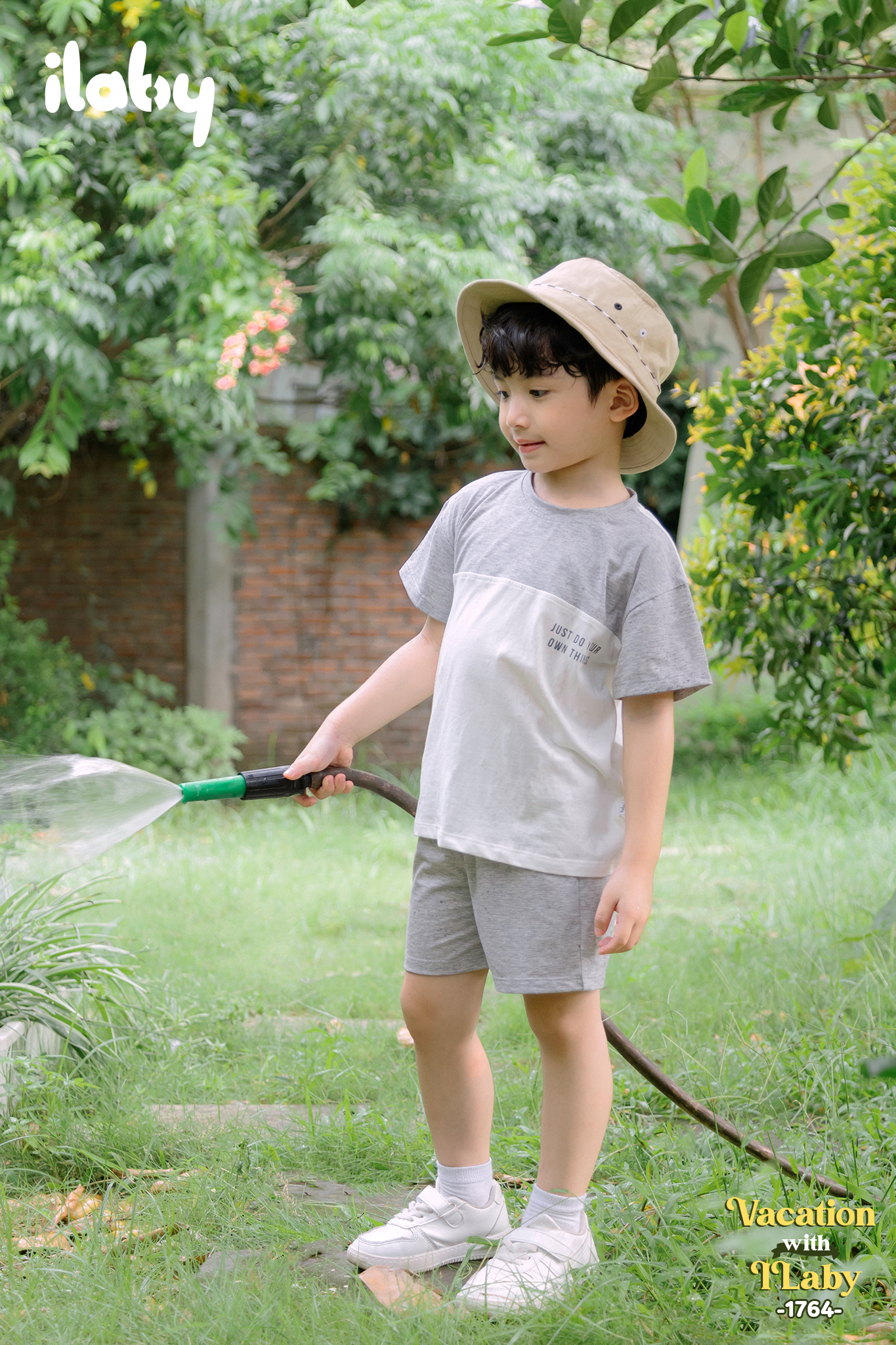 Bộ thun bé trai áo phối màu_thumbnail_2