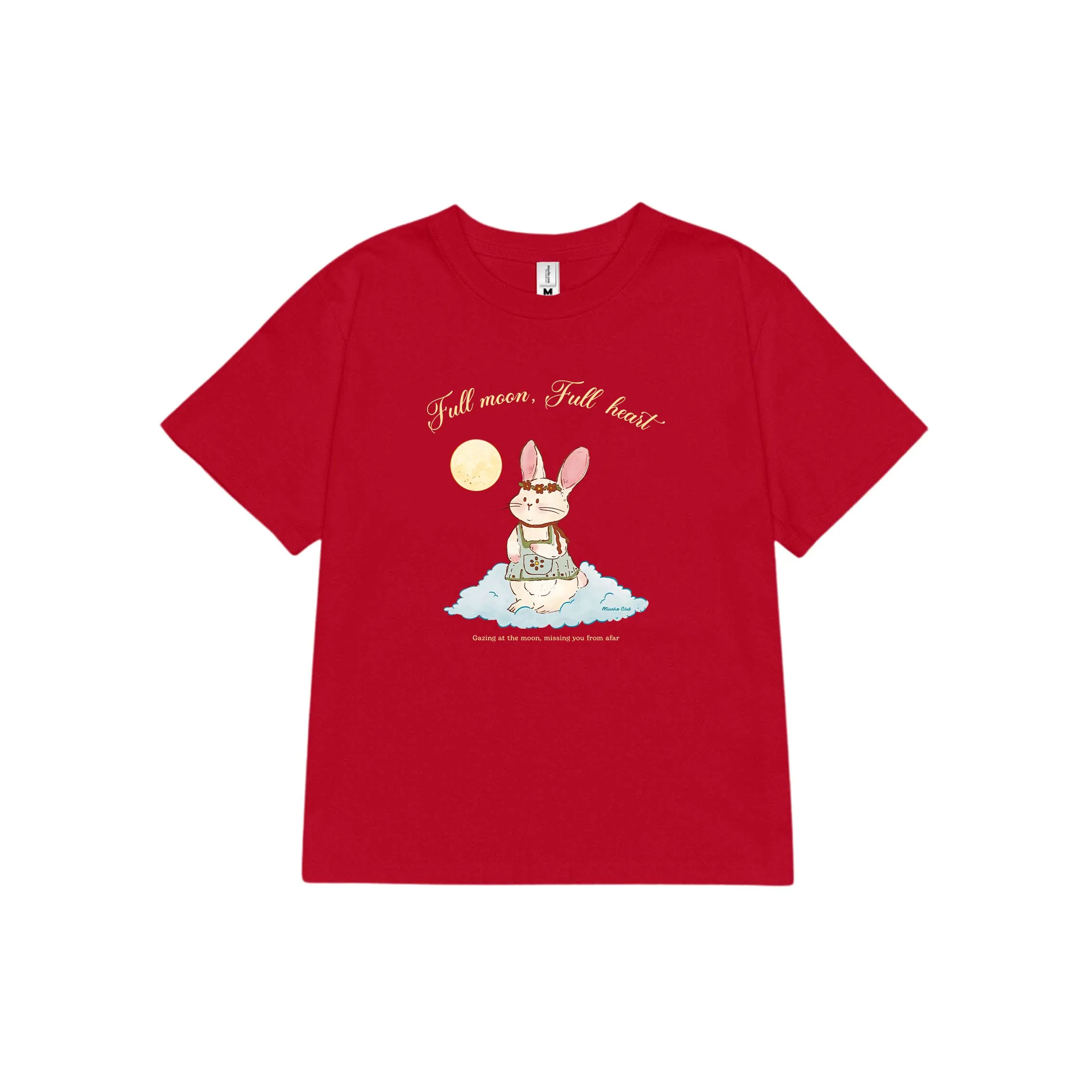 Áo baby tee hình thỏ đáng yêu cho nữ 2612 Miucho chất vải cotton thoáng mát mềm mại in mix_thumbnail_9