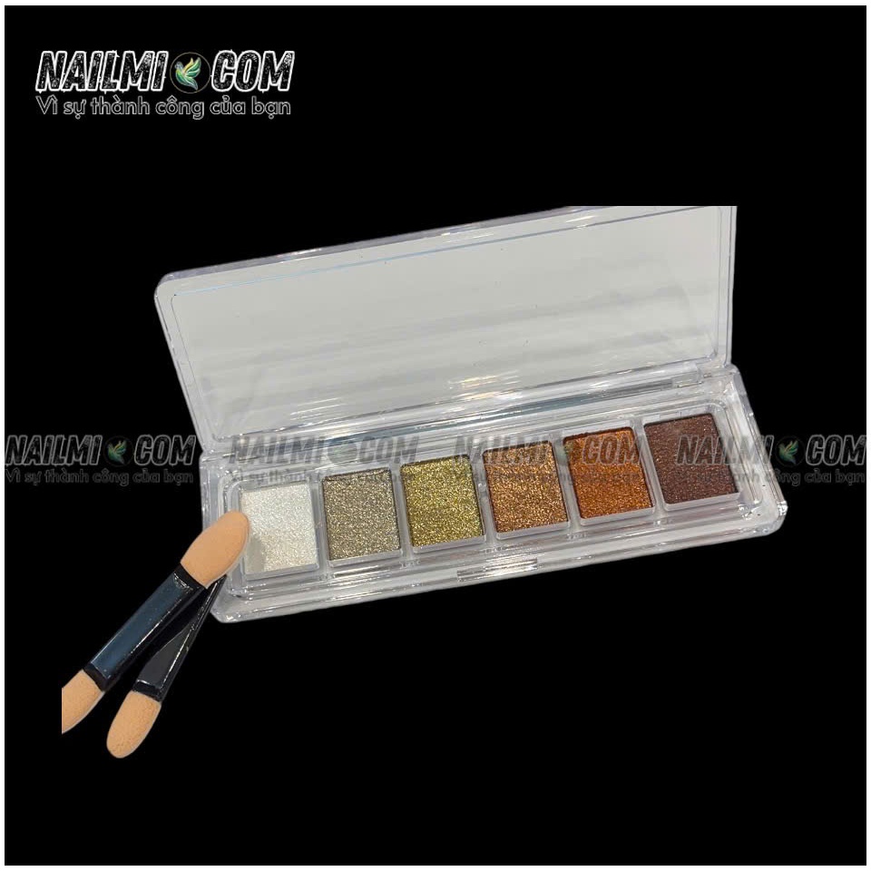 Set tráng gương nén - 6 ngăn - mã 03