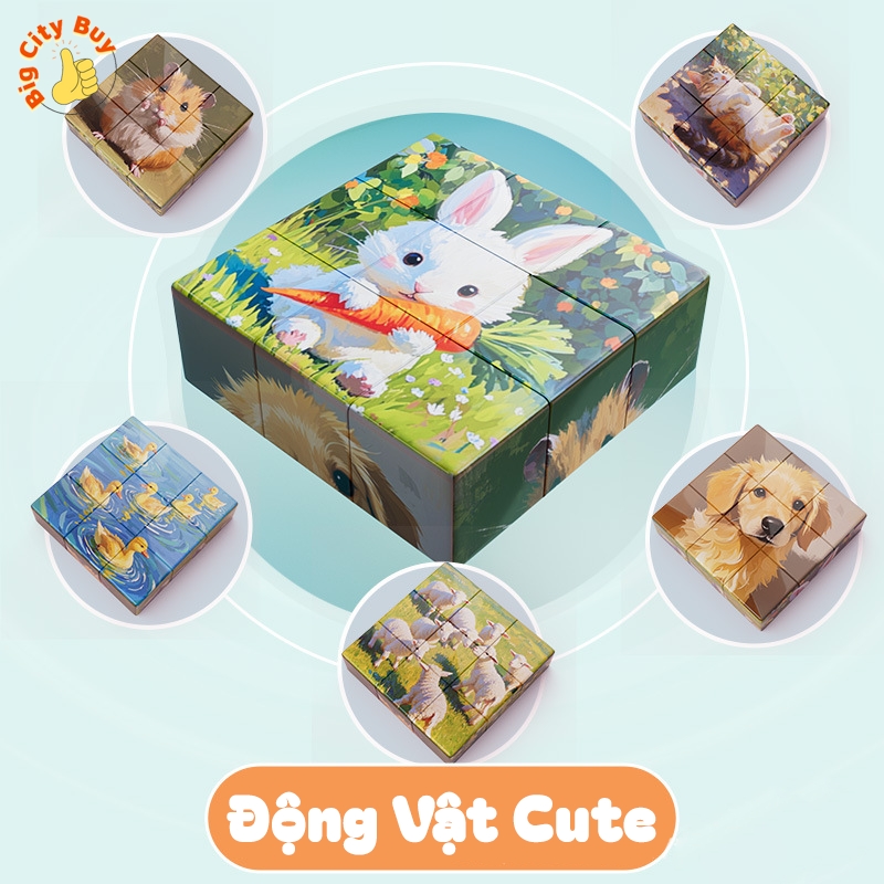 Đồ Chơi Hộp Xếp Hình Nam Châm Từ Tính 6 Chủ Đề Siêu Thú Vị Cho Bé, Đồ Chơi Phát Triển Trí Tuệ_thumbnail_6