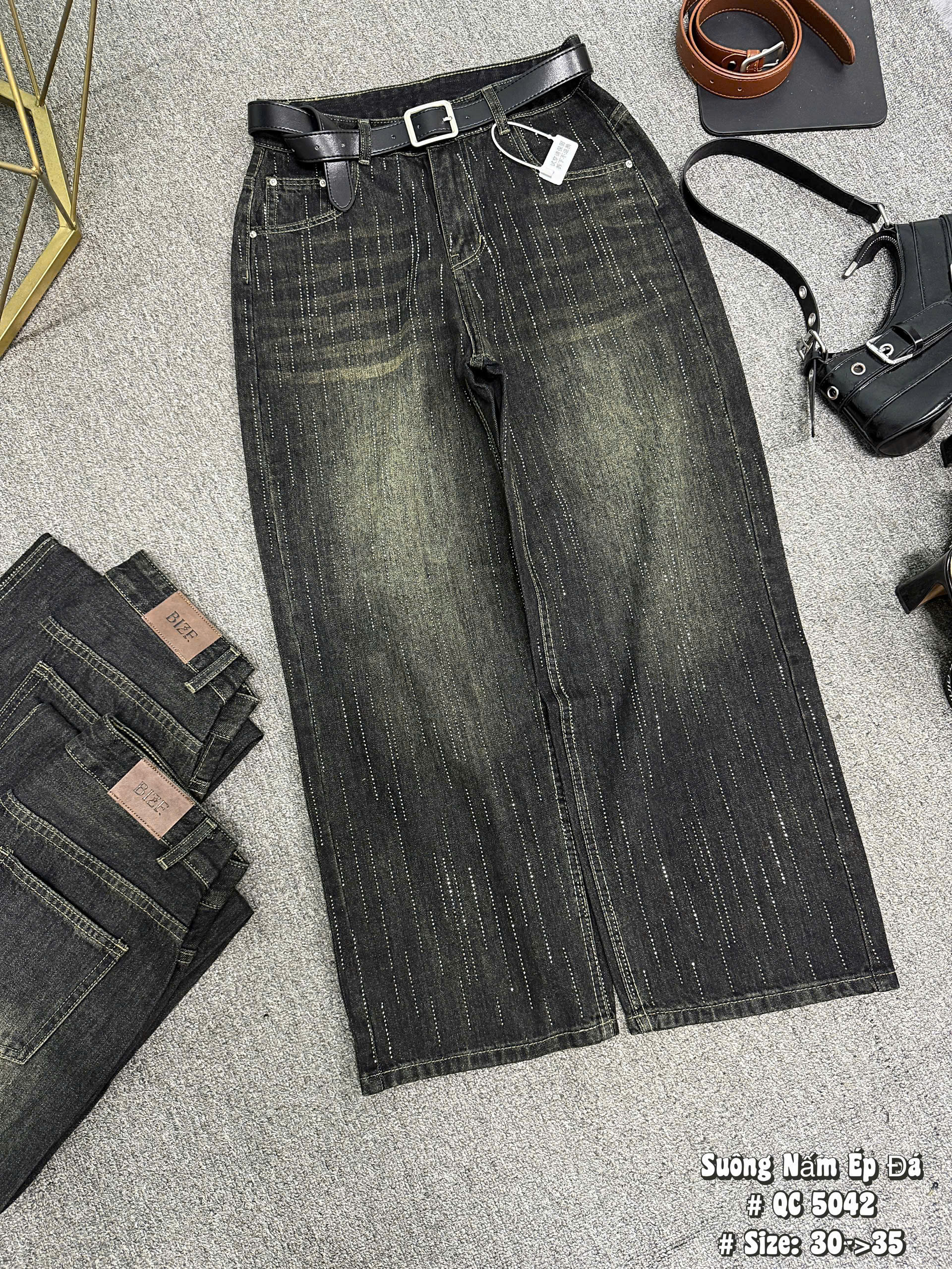 BIGSIZE NỮ - Quần suông nấm T- QJ5042_thumbnail_3