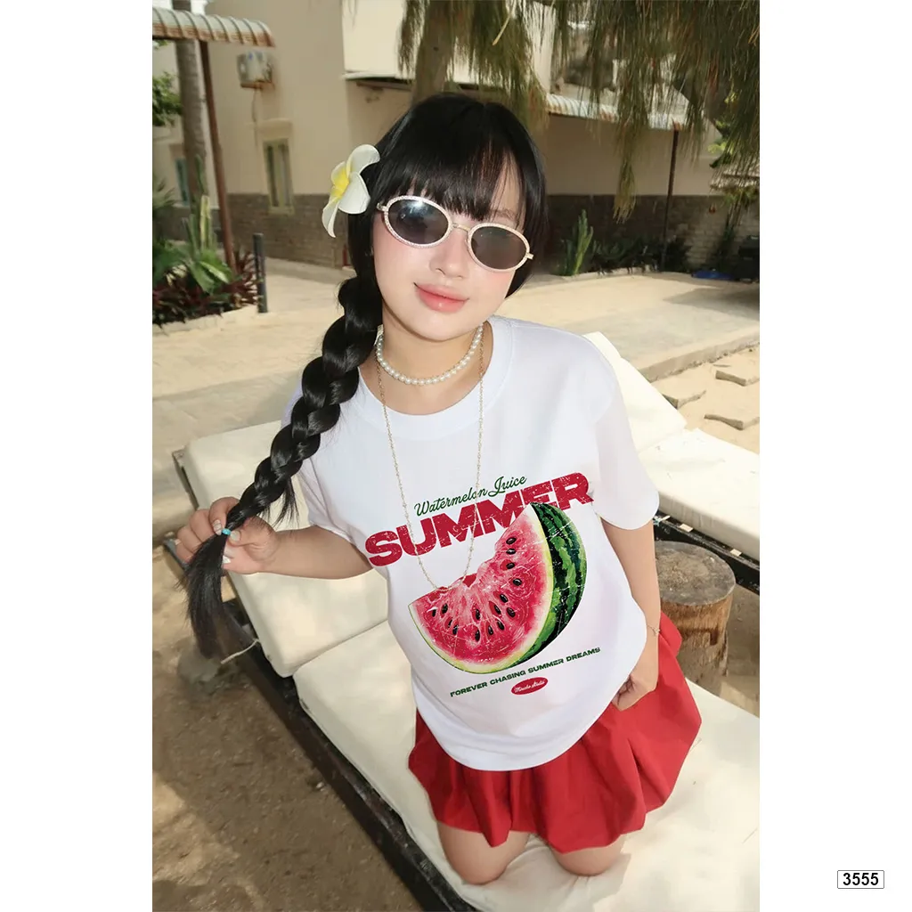 Áo thun boxy nam nữ Summer Watermelon Miucho 3555_thumbnail_2
