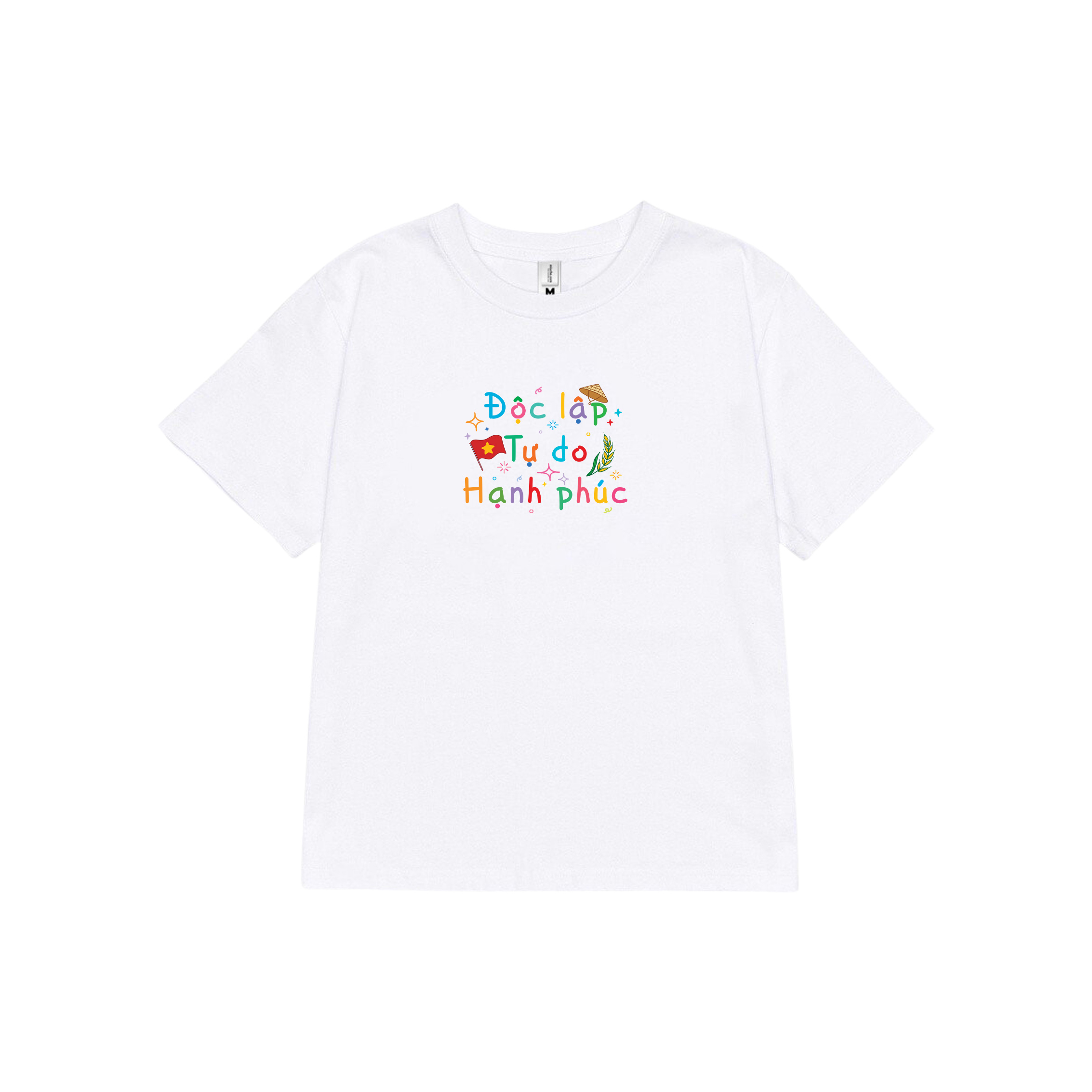 Áo baby tee ôm eo Việt Nam tôi yêu 2121 Miucho cổ tròn vải cotton 4c co giãn thoáng mát in mix_thumbnail_7