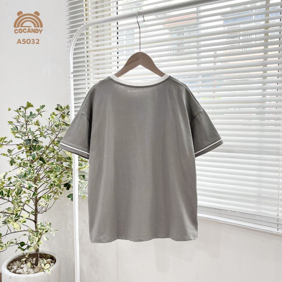 Áo cộc GHI phối viền TRẮNG_thumbnail_1