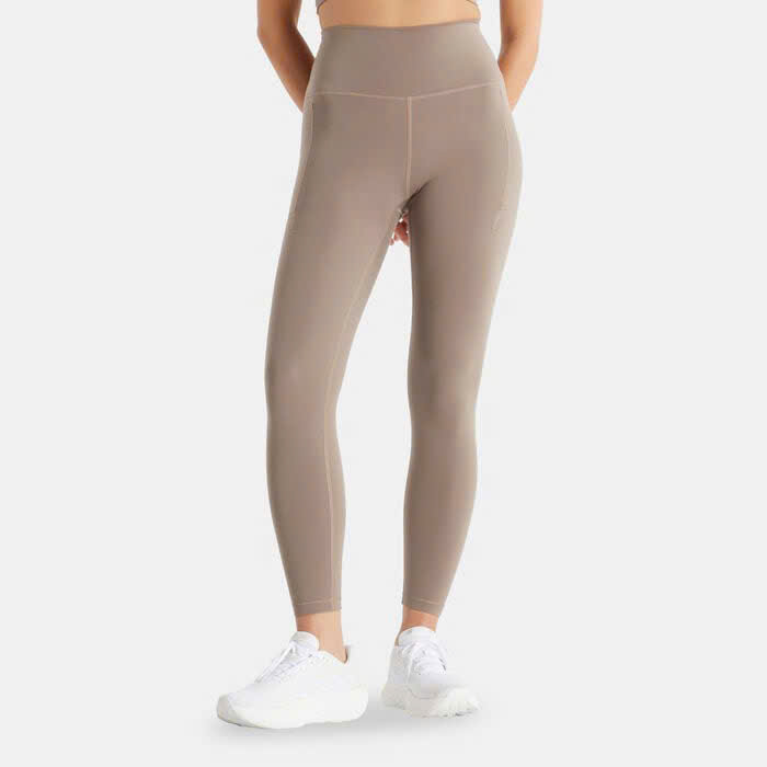 HQ37 Quần legging dài ( NÂU )