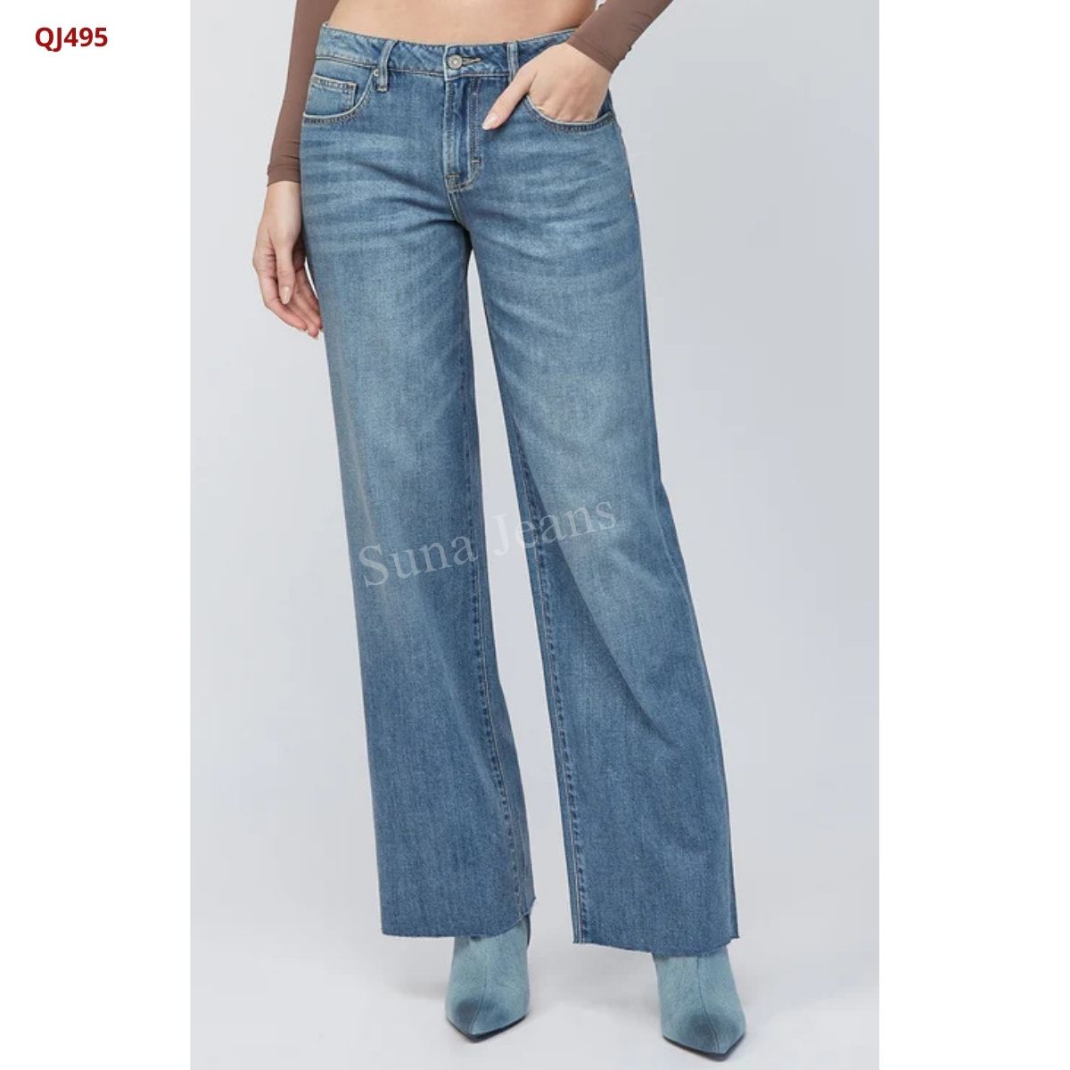 QJ495 - Jeans suông - mềm_thumbnail_4