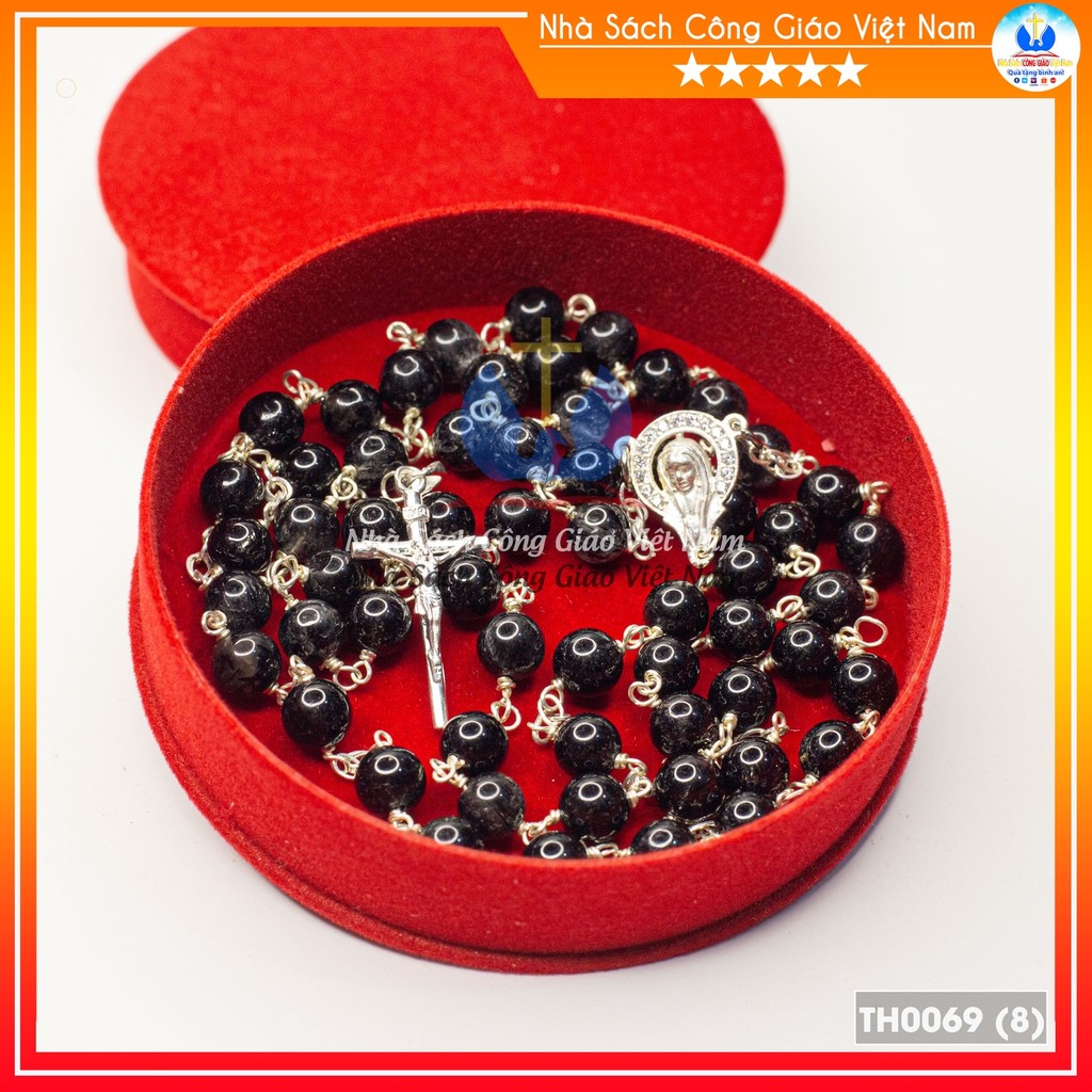 Chuỗi 50 đá đen mix bạc TH0069_thumbnail_6