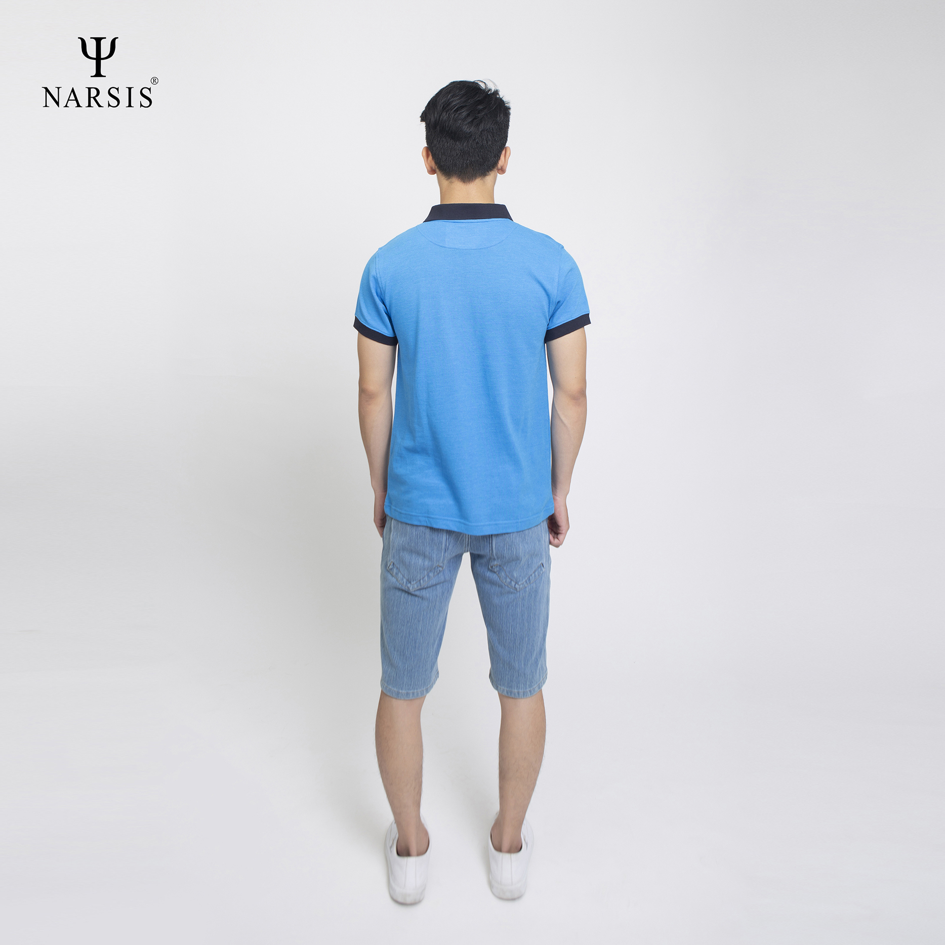 ÁO POLO CÓ CỔ NAM D4011 NARSIS CHẤT LIỆU THOÁNG MÁT, DỄ CHỊU, THOẢI MÁI CẢ NGÀY, DỄ VẬN ĐỘNG_thumbnail_0