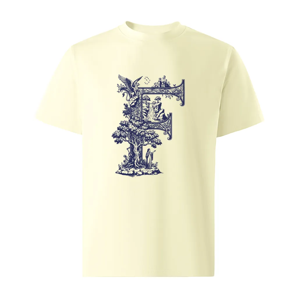 Áo thun nam form rộng Miucho Iconic vải cotton thoáng mát trẻ trung chữ cái F big size 2751_thumbnail_10