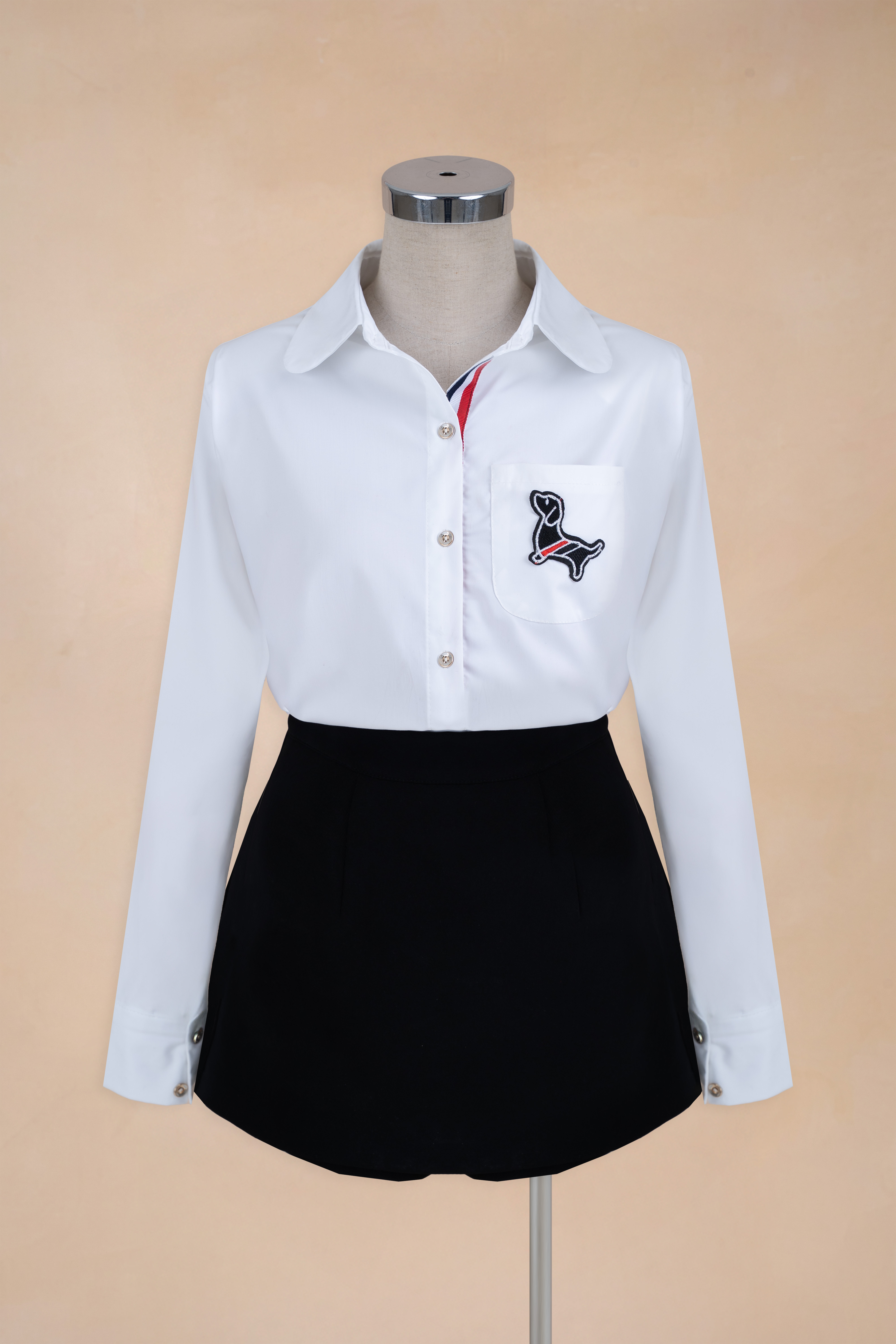 Sơ Mi Thom Cún Túi Ngực