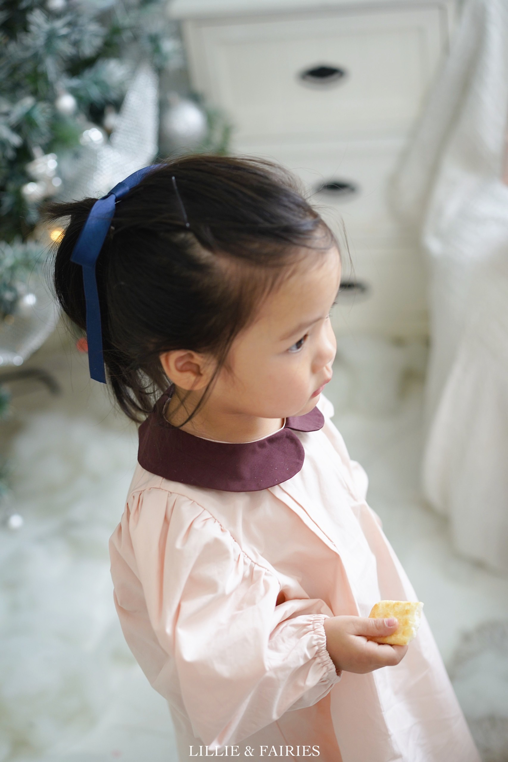 Lollipop Collar Dress (Váy Cổ Sen Cotton)