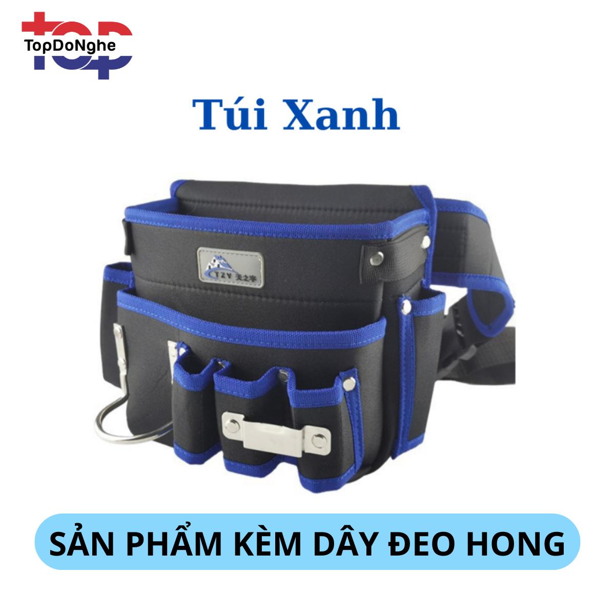 Túi đai đựng đồ nghề đeo hong có bát đeo nhanh sửa chữa điện nước, túi đeo hông TZY đựng vật tư đồ nghề nhiều ngăn sửa chữa điện nước, camera, điện lạnh túi  đồ đai  đeo_thumbnail_4