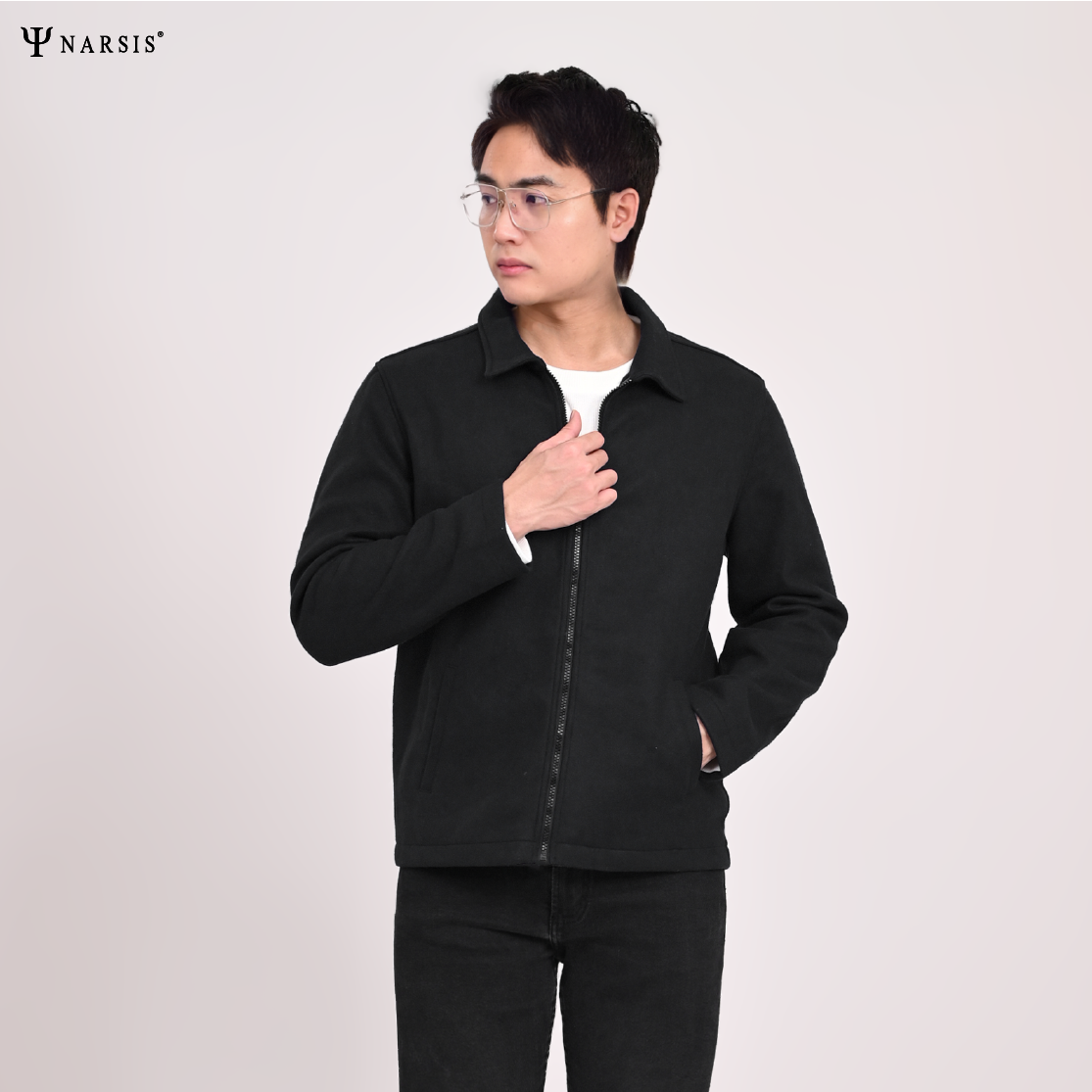 ÁO KHOÁC NAM D9002 NARSIS CHẤT LIỆU THOÁNG MÁT, DỄ CHỊU, THOẢI MÁI CẢ NGÀY, DỄ VẬN ĐỘNG