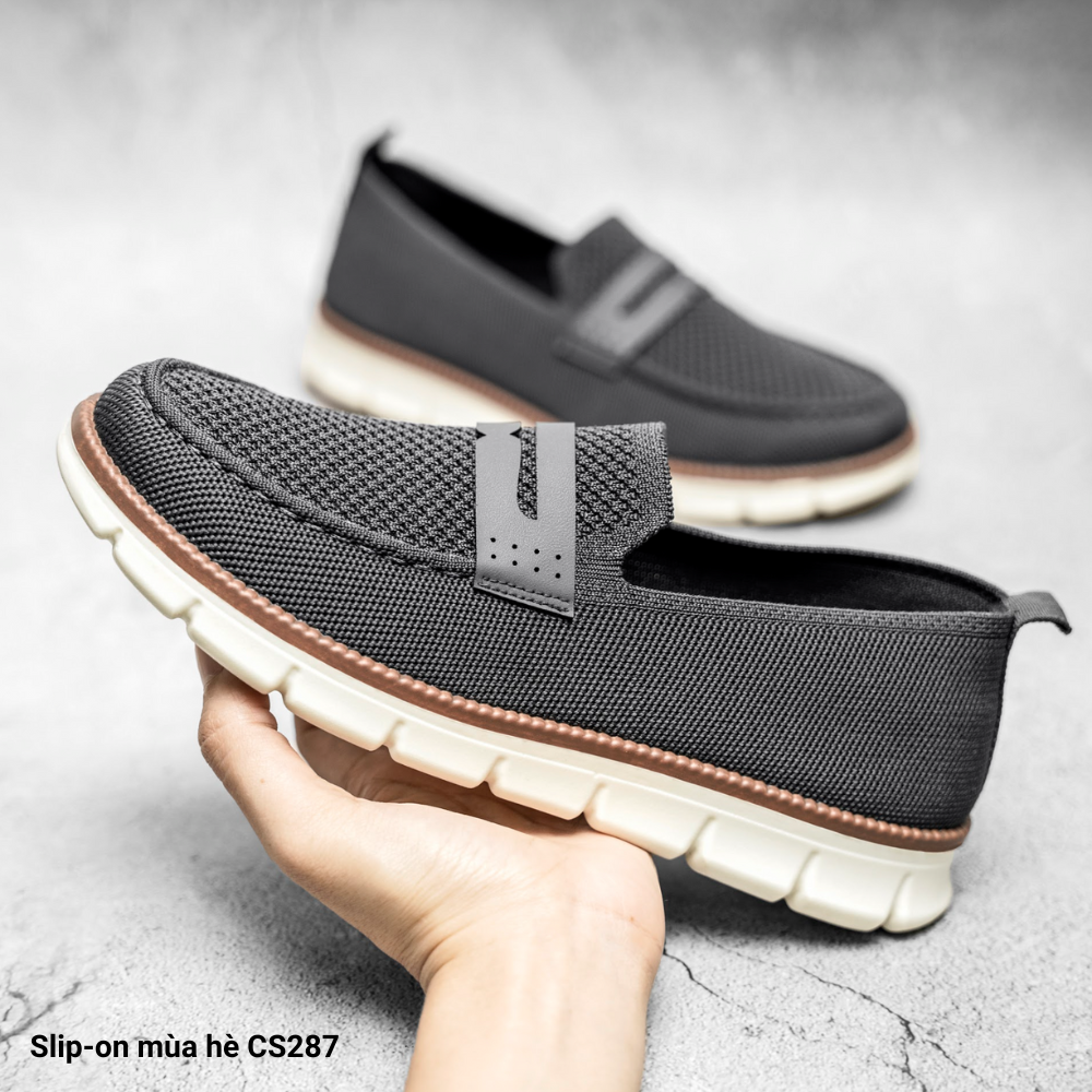 Giày lười nam hè, siêu nhẹ CS287